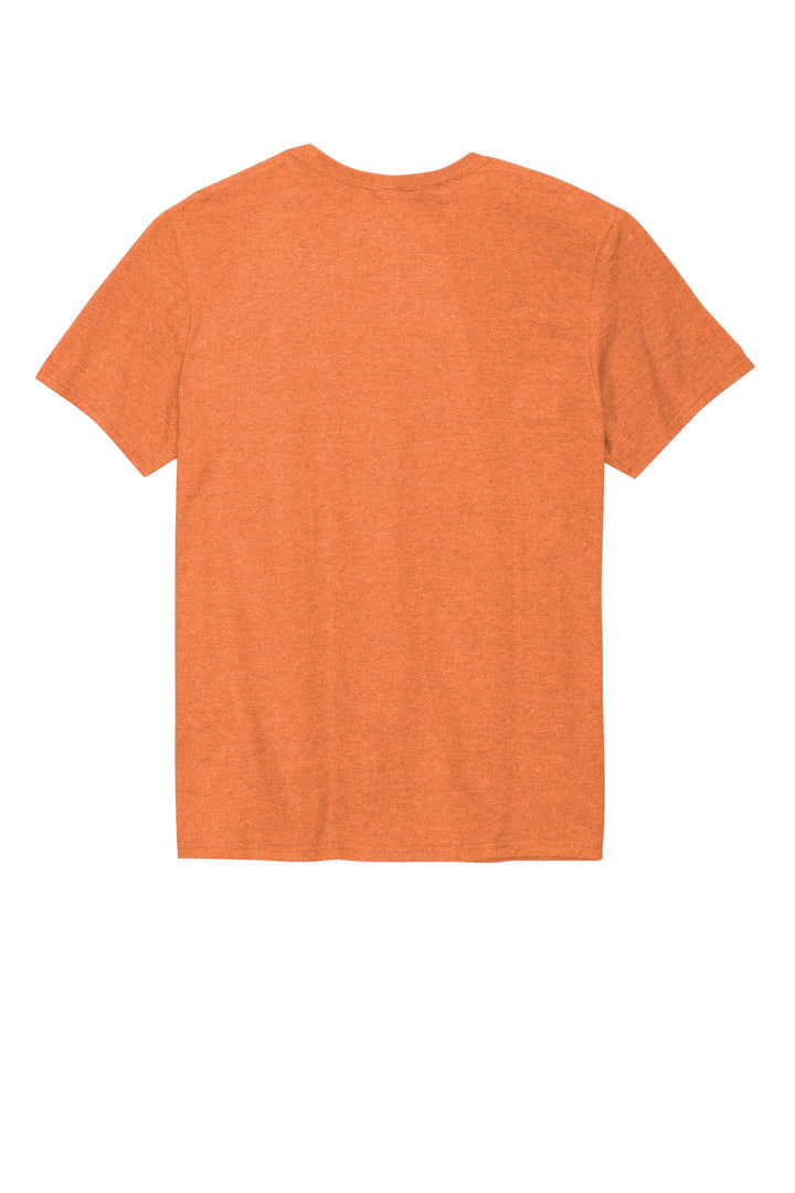 Rear View of VtgHtrOrge Jerzees Premium Blend Ring Spun T-Shirt 560M