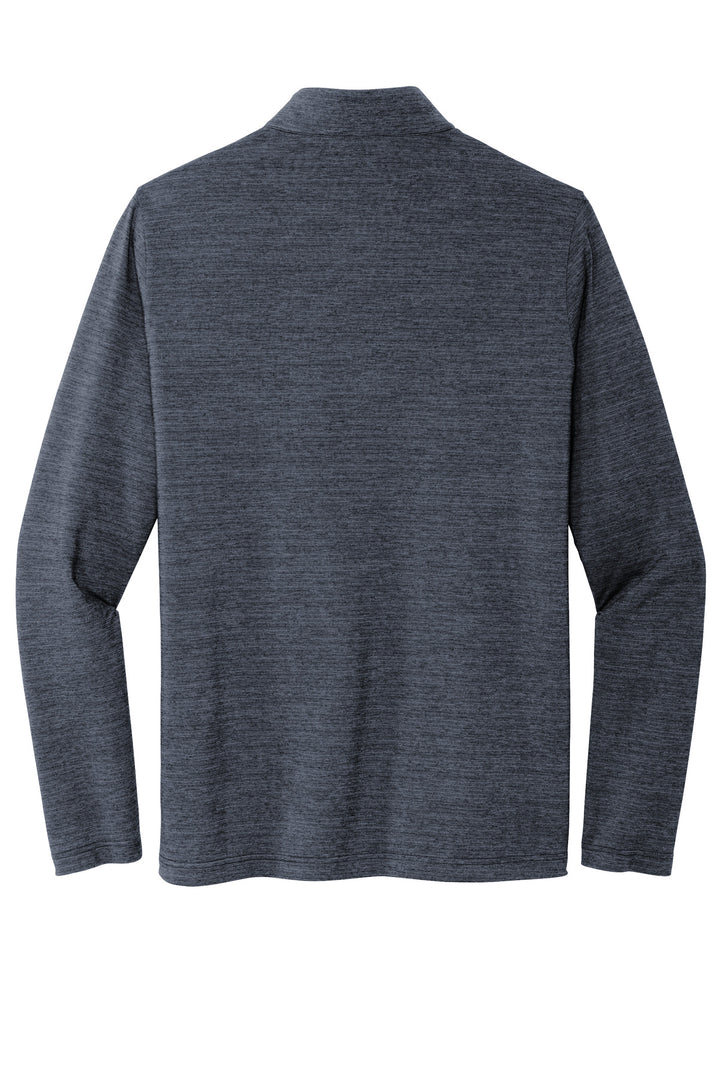 Rear View of VtgIdgHthr TravisMathew Crestview 1/4-Zip TM1MW452