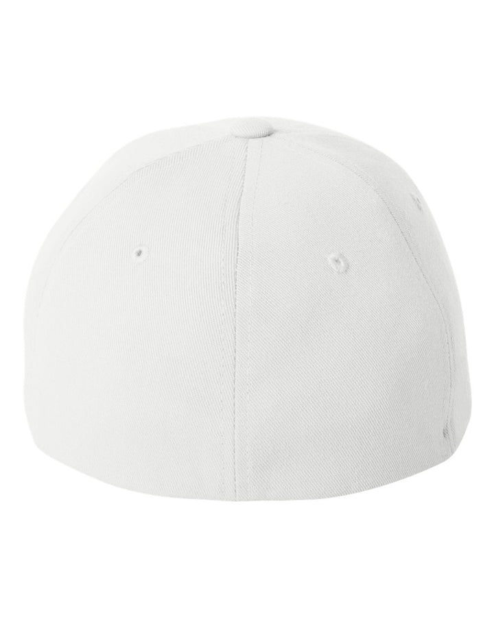 Rear View of White Pro-Formance® Cap - 6580