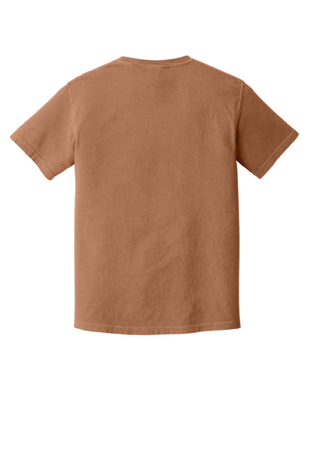 Rear View of Yam COMFORT COLORS Heavyweight Ring Spun Tee. 1717