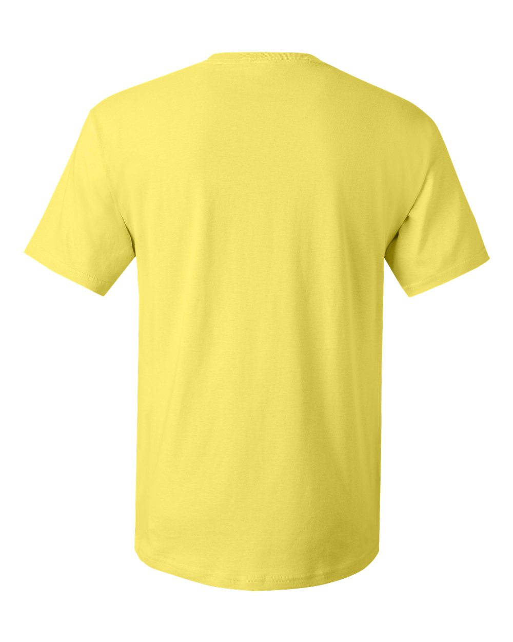 Rear View of Yellow Essential-T T-Shirt - 5280