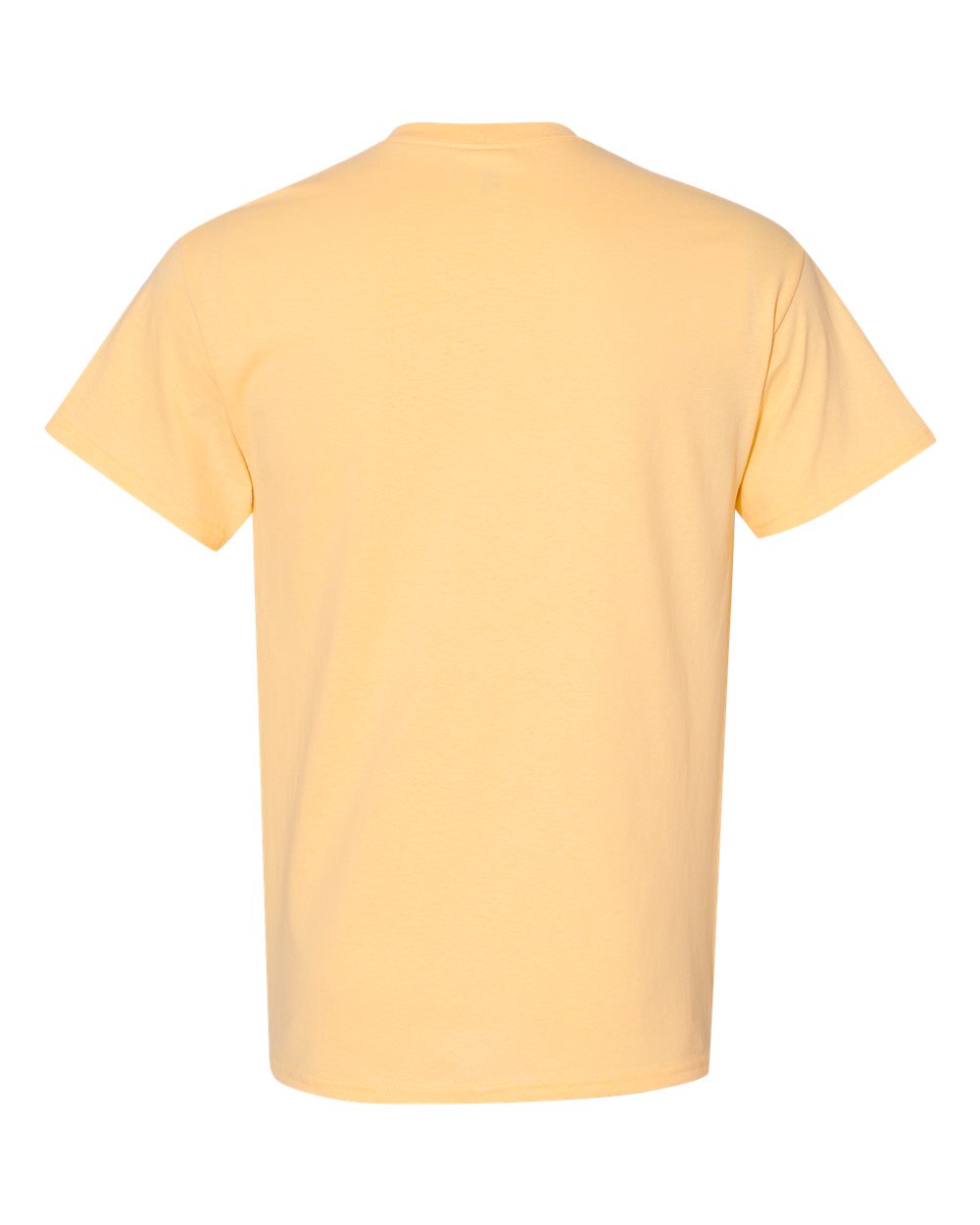 Rear View of Yellow Haze Heavy Cotton™ T-Shirt - 5000