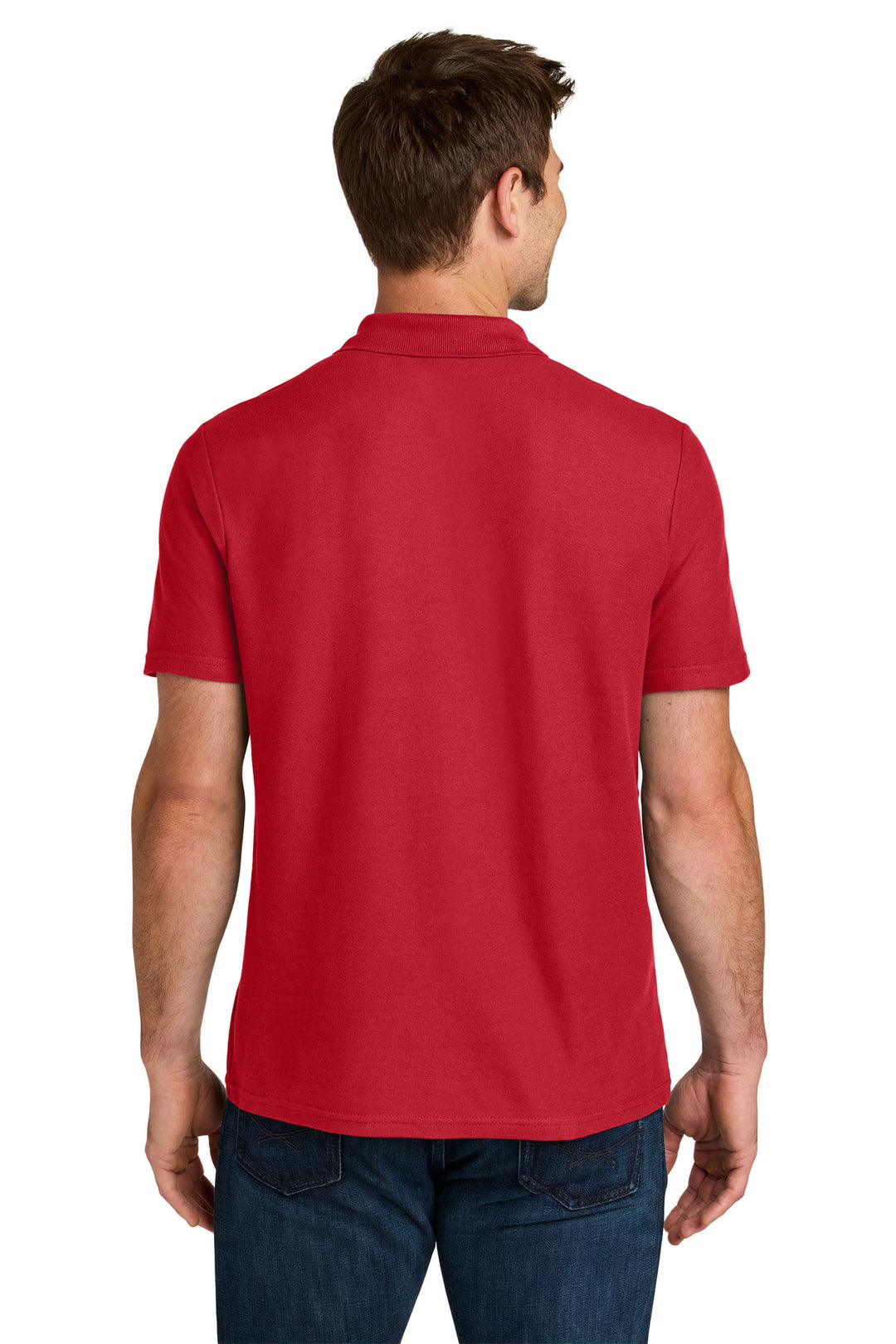 Red Gildan Softstyle Pique Polo 64800