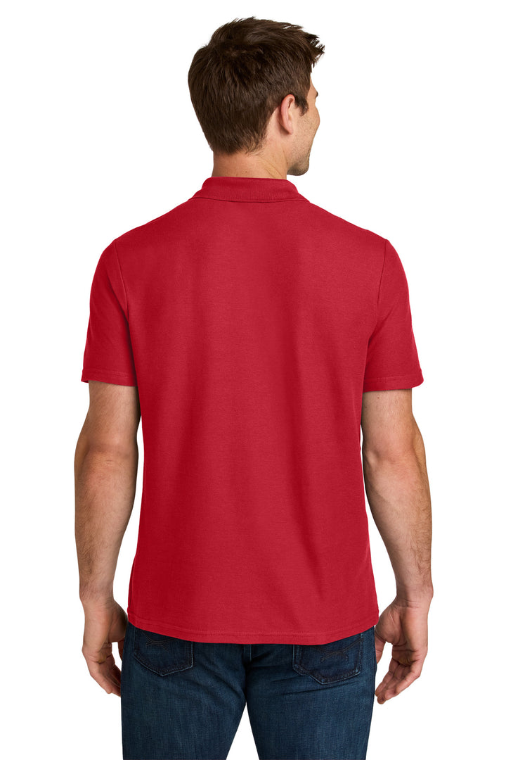 Red Gildan Softstyle Pique Polo 64800