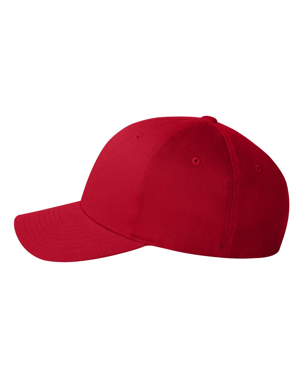 Red V-Flexfit® Cotton Twill Cap - 5001