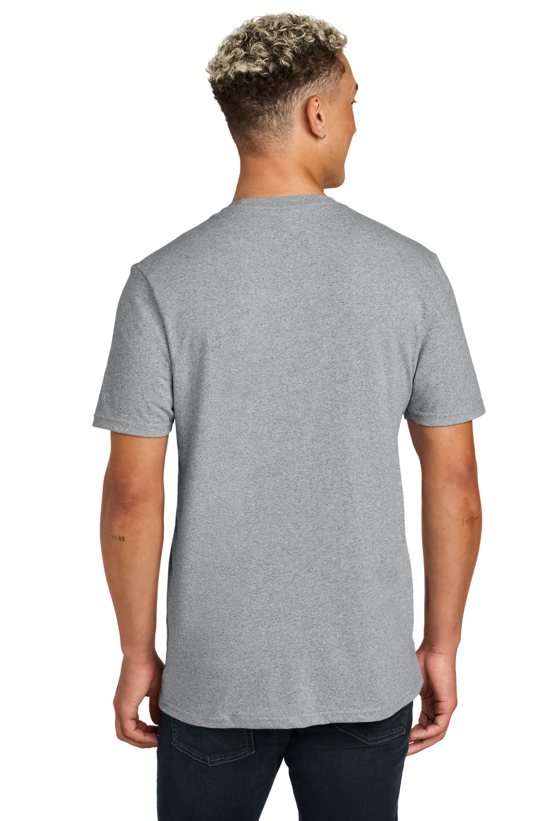 RemdGrayHt Allmade Unisex Recycled Blend Tee AL2300