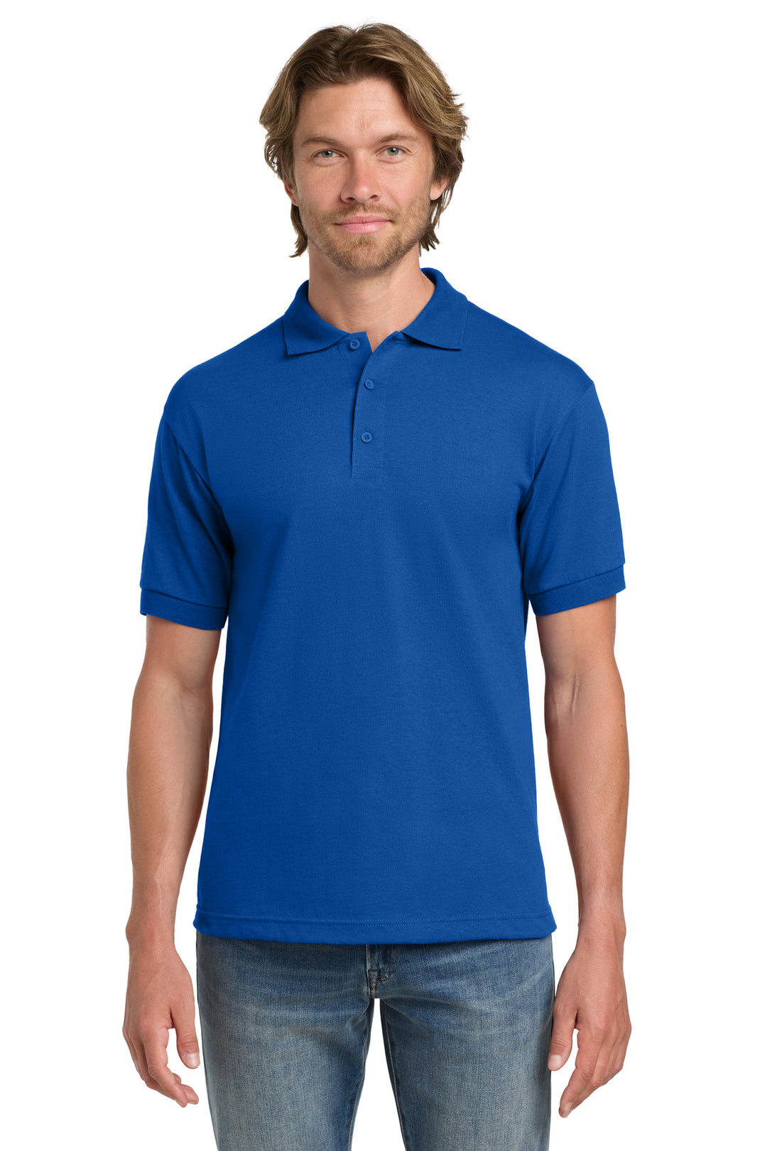 Royal Gildan - DryBlend 6-Ounce Jersey Knit Sport Shirt. 8800