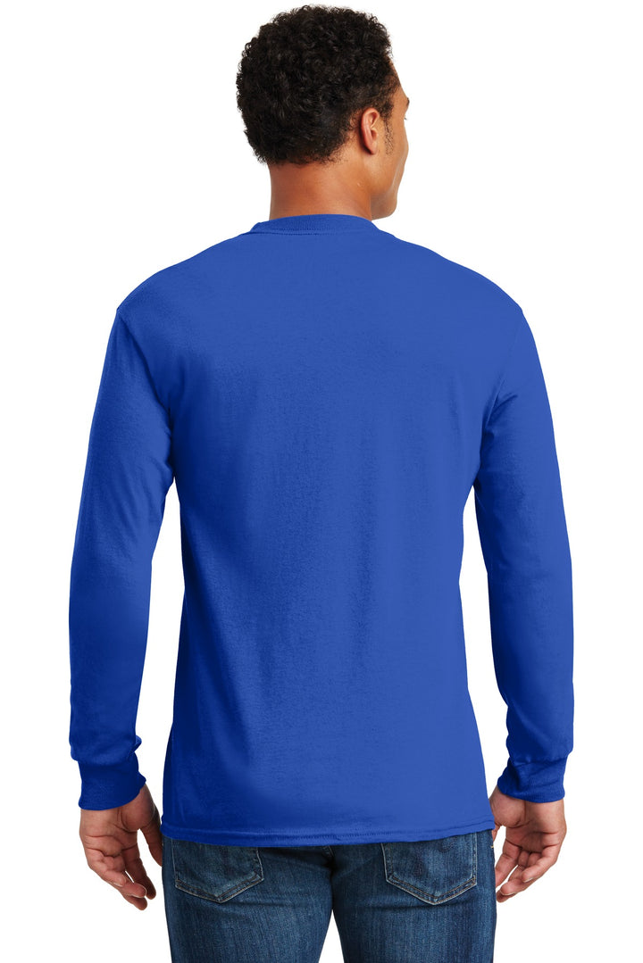 ROYAL Gildan - Heavy Cotton 100% Cotton Long Sleeve T-Shirt. 5400