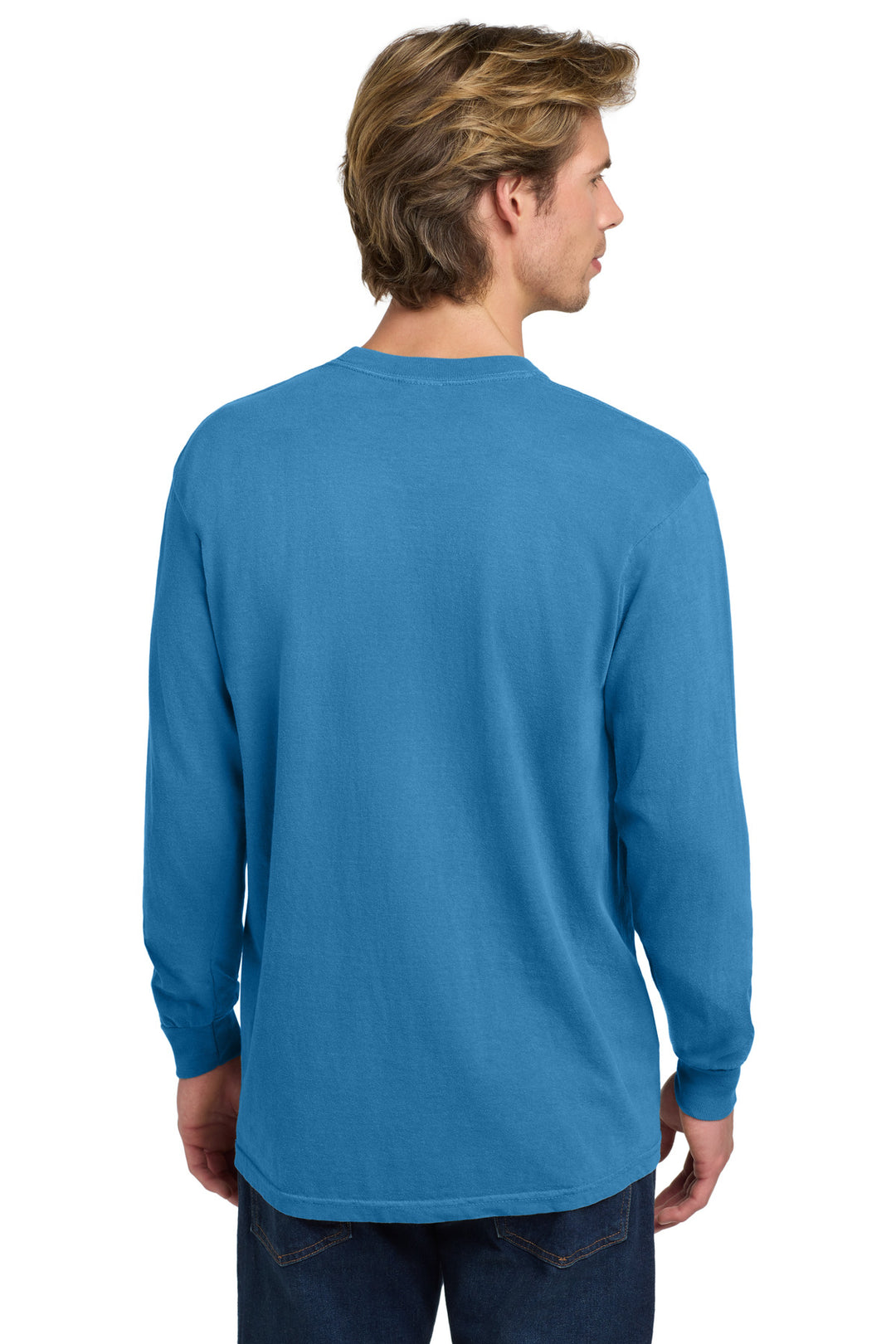 RoyCaribe COMFORT COLORS Heavyweight Ring Spun Long Sleeve Tee. 6014