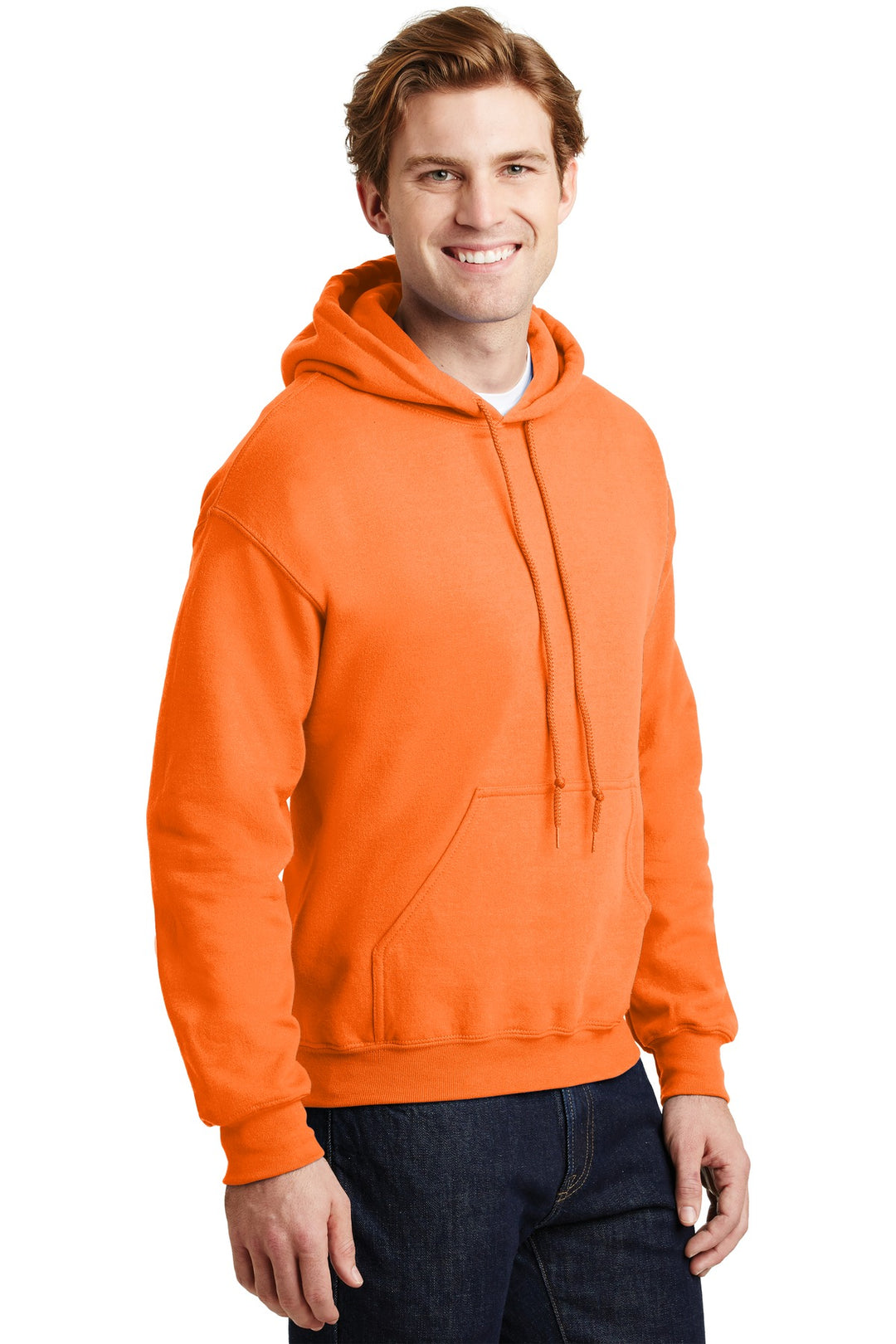 S Orange Gildan - Heavy Blend Hooded Sweatshirt. 18500