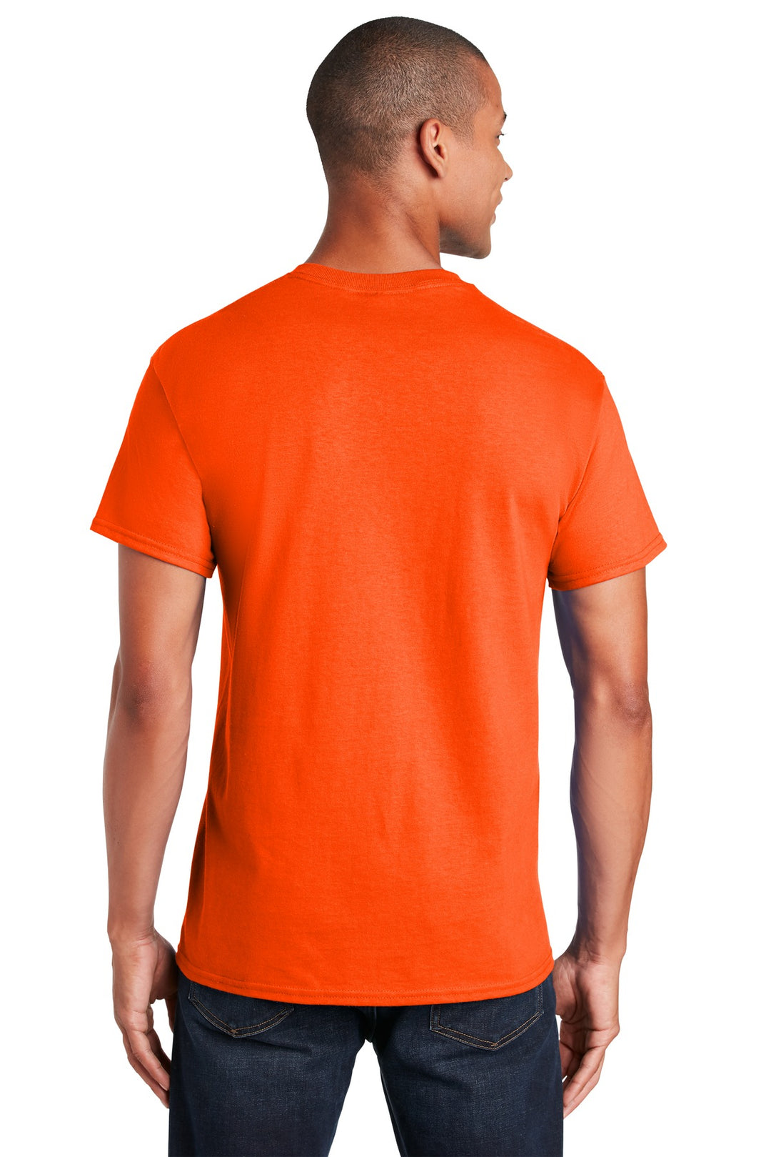 S Orange Gildan - Ultra Cotton 100% US Cotton T-Shirt with Pocket. 2300