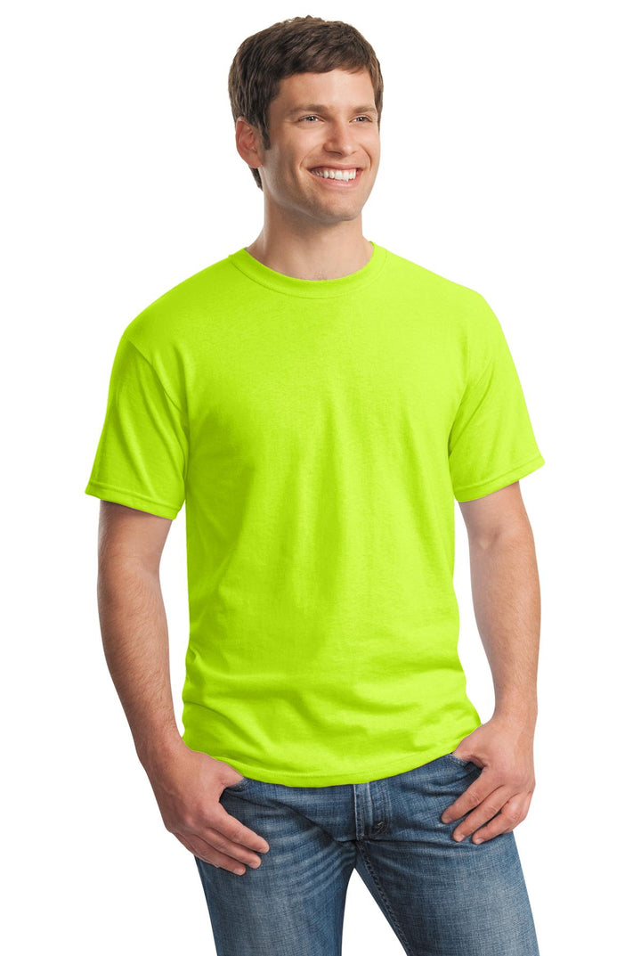 Safety Green Gildan - Heavy Cotton 100% Cotton T-Shirt. 5000