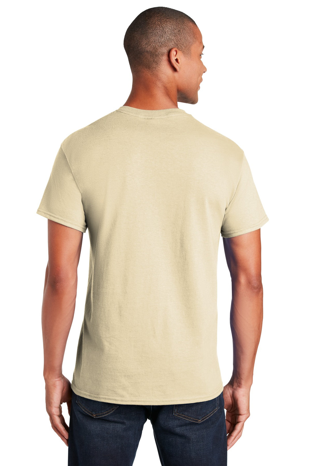 SAND Gildan - Ultra Cotton 100% US Cotton T-Shirt with Pocket. 2300