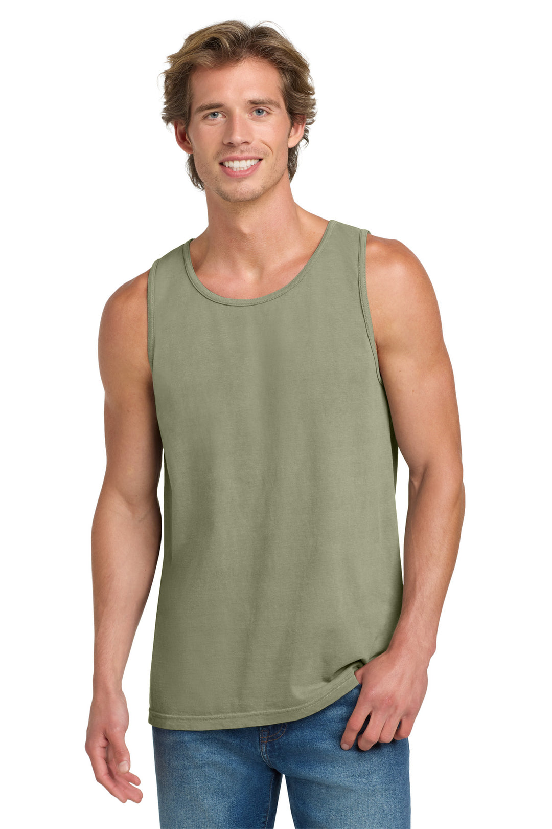Sandstone COMFORT COLORS Heavyweight Ring Spun Tank Top. 9360