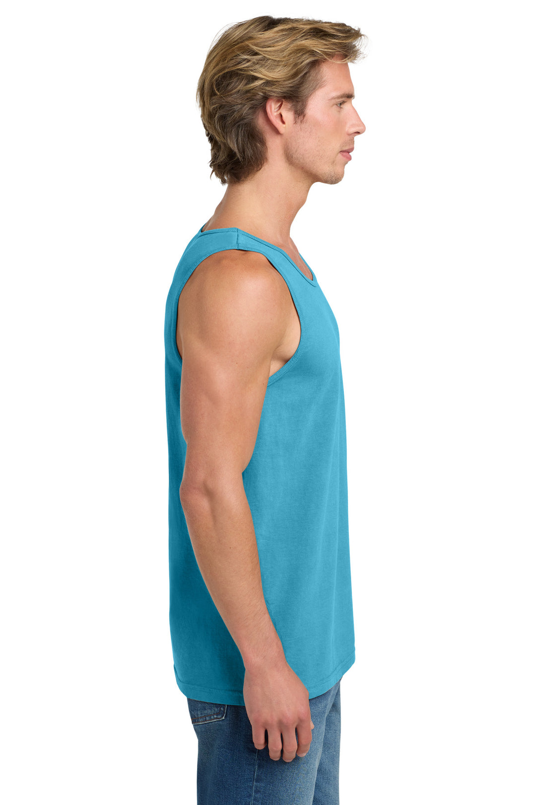 Sapphire COMFORT COLORS Heavyweight Ring Spun Tank Top. 9360