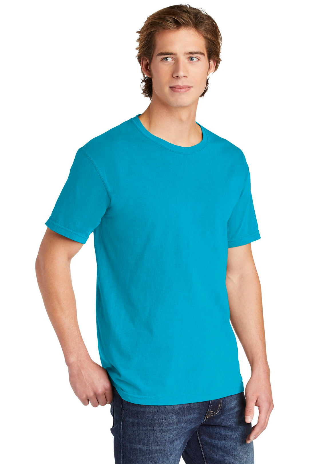 Sapphire COMFORT COLORS Heavyweight Ring Spun Tee. 1717