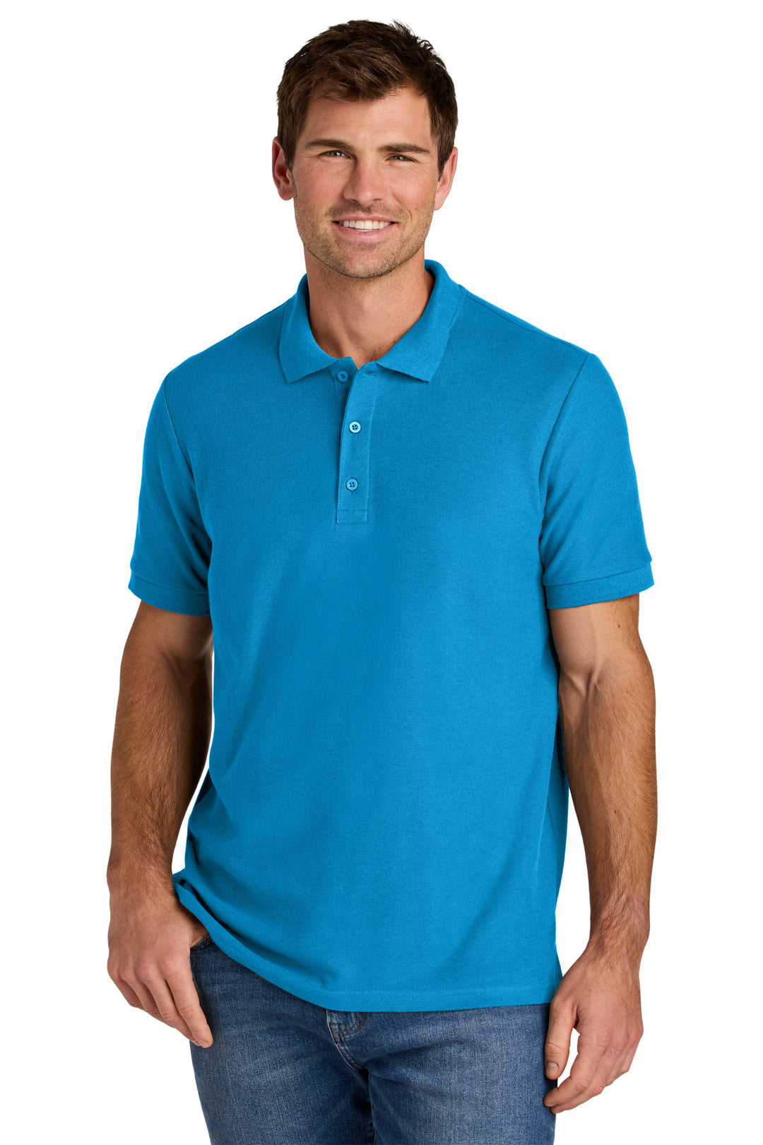 Sapphire Gildan Hammer Pique Polo 85800