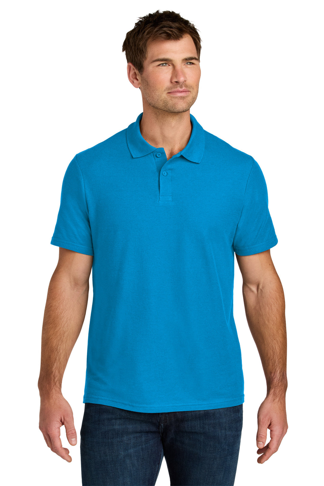 Sapphire Gildan Softstyle Pique Polo 64800
