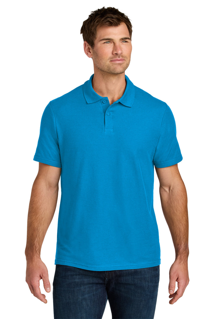 Sapphire Gildan Softstyle Pique Polo 64800