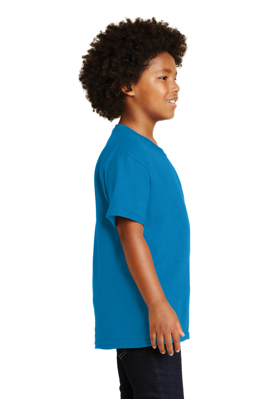 Sapphire Gildan - Youth Ultra Cotton 100% US Cotton T-Shirt. 2000B