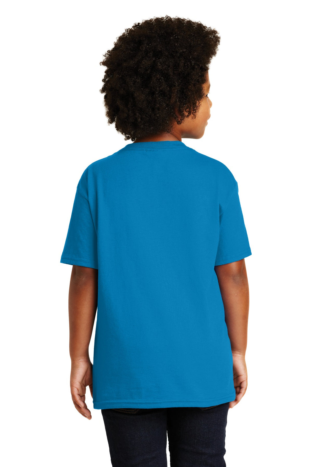 Sapphire Gildan - Youth Ultra Cotton 100% US Cotton T-Shirt. 2000B