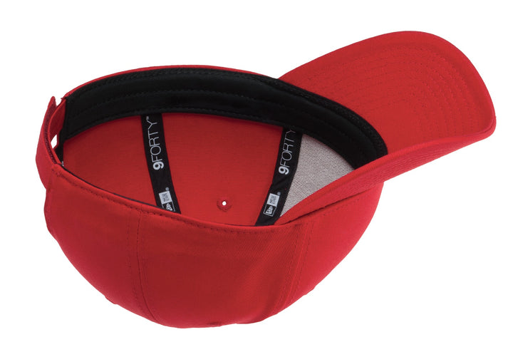 Scarlet Red New Era - Adjustable Structured Cap. NE200