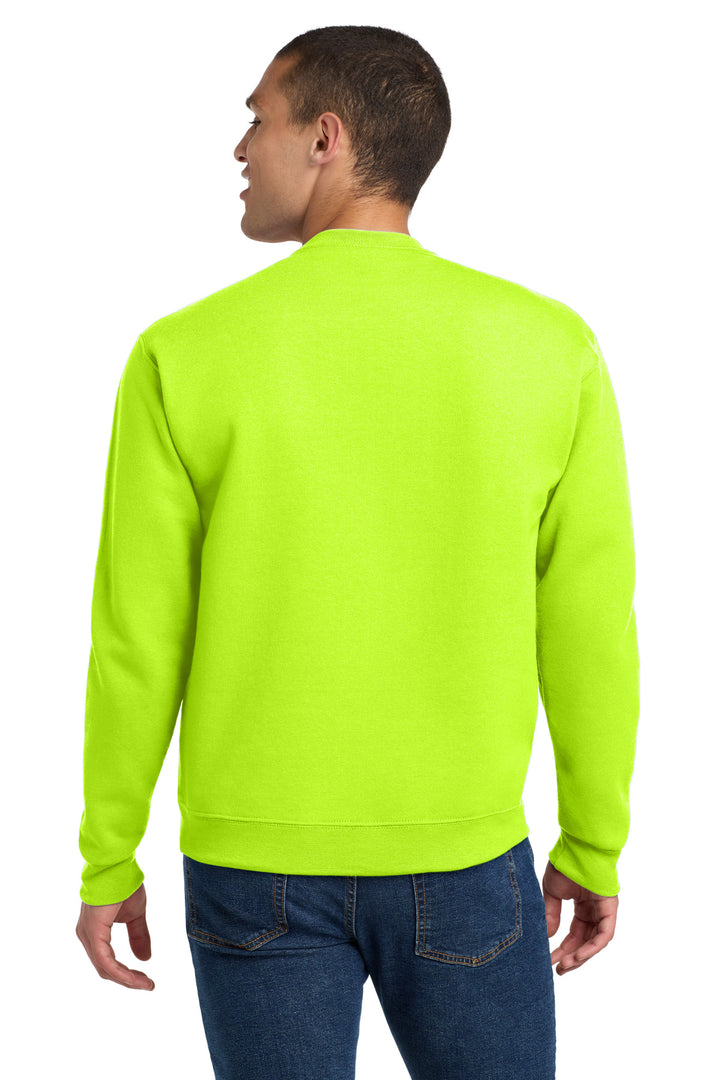 SftyGrn Jerzees Super Sweats NuBlend - Crewneck Sweatshirt. 4662M
