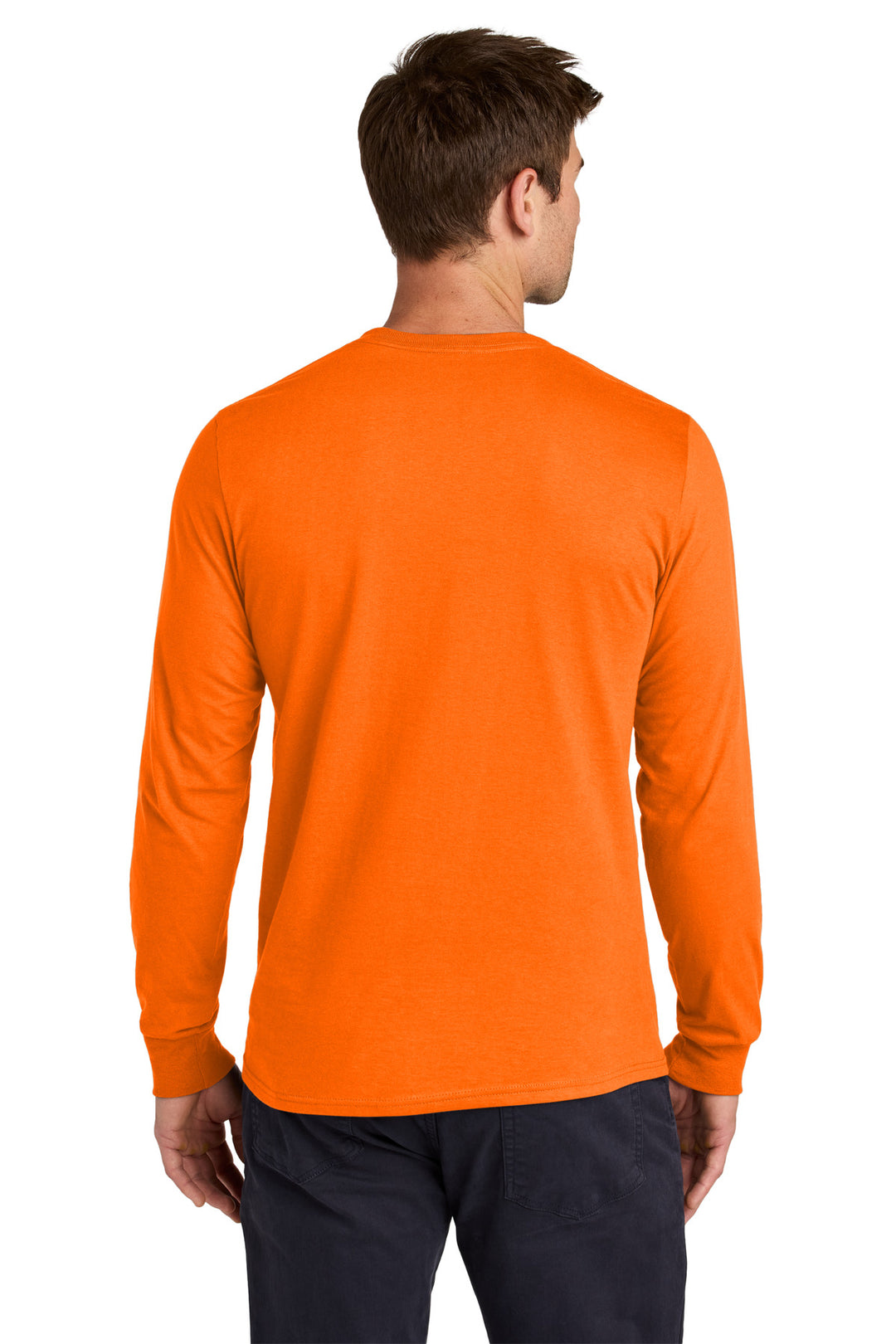 SftyOrg Jerzees Classics Unisex Cotton Long Sleeve T-Shirt 363L