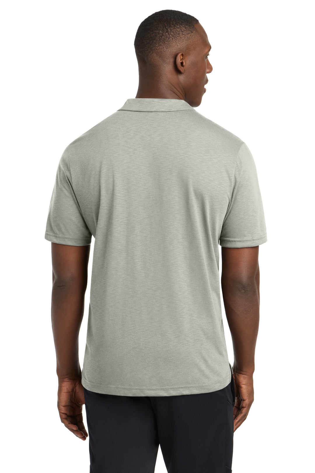 Silver Sport-Tek PosiCharge Strive Polo ST530