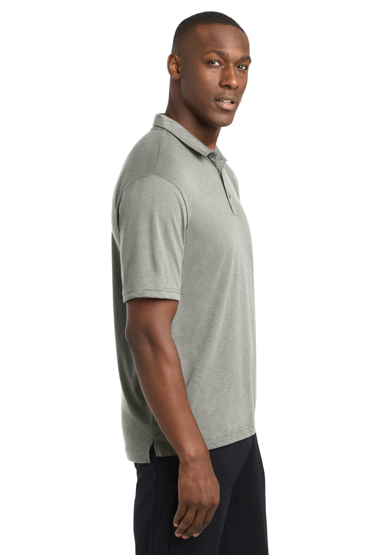 Silver Sport-Tek PosiCharge Strive Polo ST530