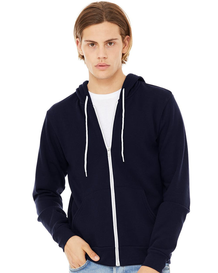 Sponge Fleece Full-Zip Hoodie - 3739  grouped