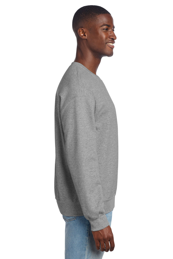Sport Grey Gildan - DryBlend Crewneck Sweatshirt. 12000