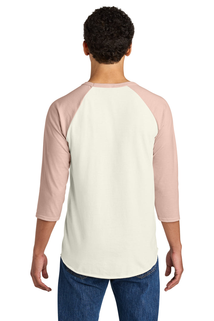 SwCrH/BlsP Jerzees Unisex Premium Blend Combed Ring Spun 3/4-Sleeve Raglan 560R