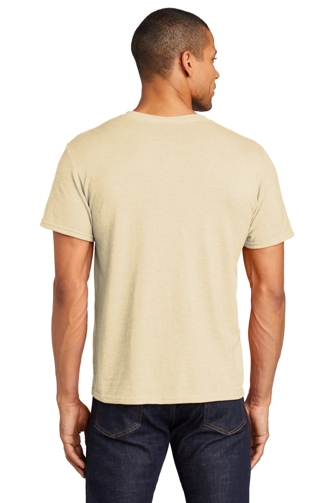 SwtCrmHthr Jerzees Premium Blend Ring Spun T-Shirt 560M