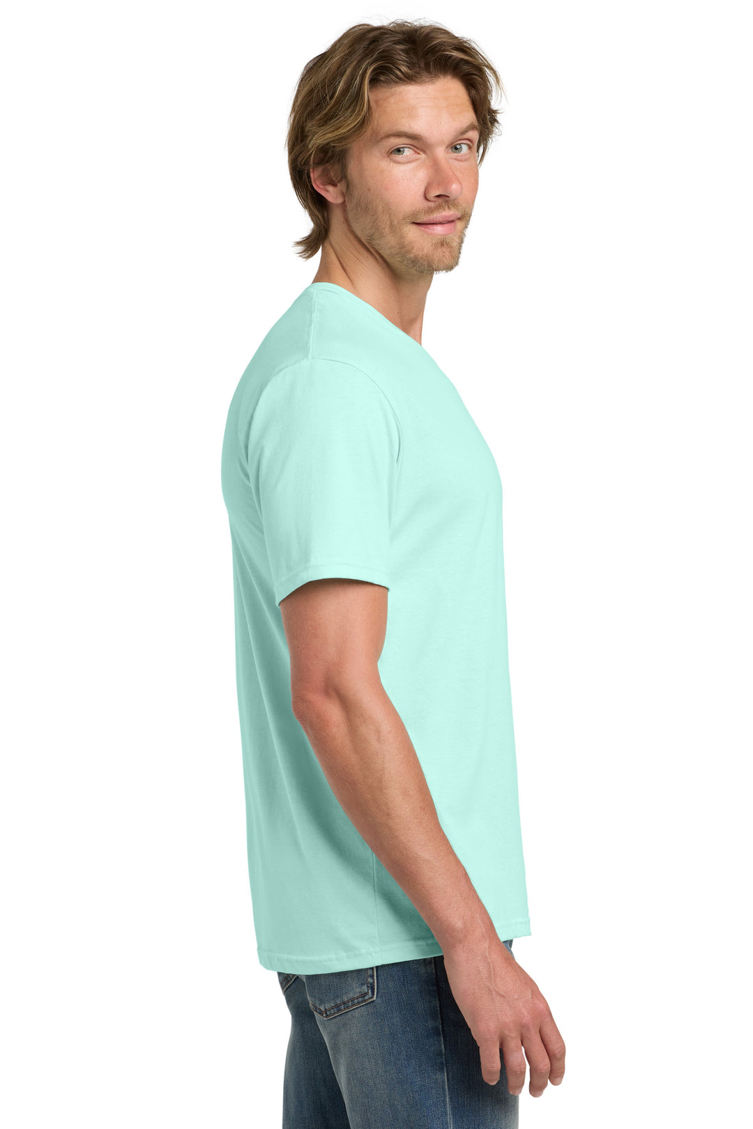 TealIce Gildan 100% Ring Spun Cotton T-Shirt. 980