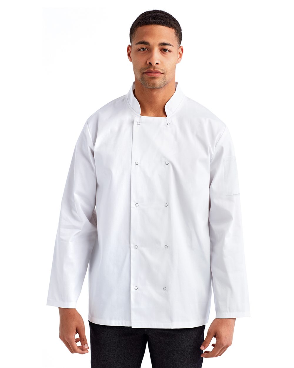 Ten Studded Front Chef Coat - RP665  grouped