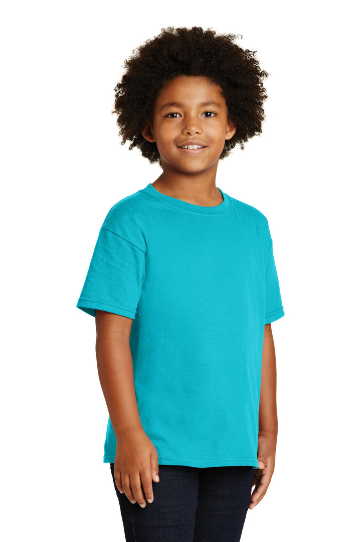 Tropical Blue Gildan - Youth Heavy Cotton 100% Cotton T-Shirt. 5000B