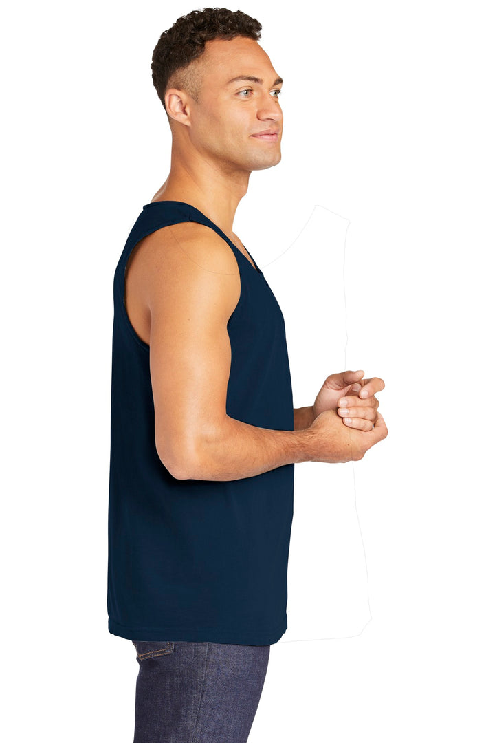 True Navy COMFORT COLORS Heavyweight Ring Spun Tank Top. 9360