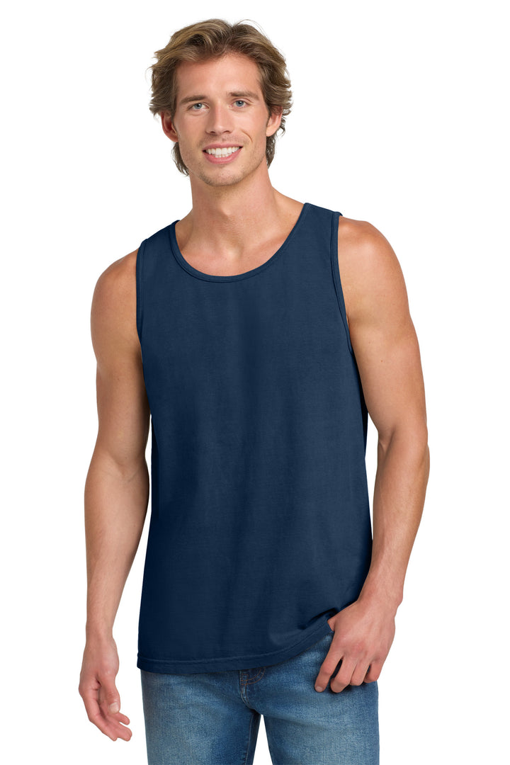 True Navy COMFORT COLORS Heavyweight Ring Spun Tank Top. 9360
