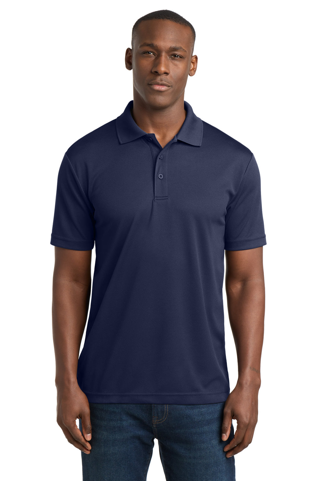 True Navy Sport-Tek PosiCharge RacerMesh Polo. ST640