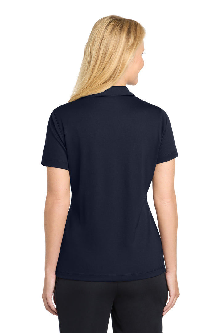 True Navy Sport-Tek Women's PosiCharge Micro-Mesh Polo. LST680