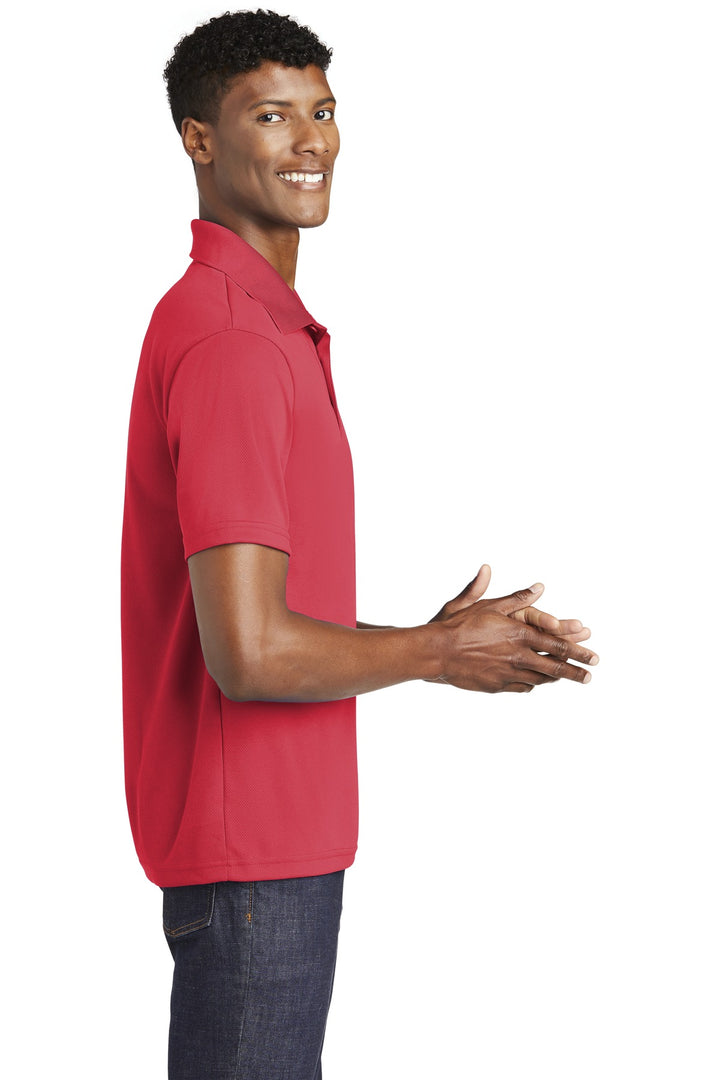 True Red Sport-Tek PosiCharge RacerMesh Polo. ST640