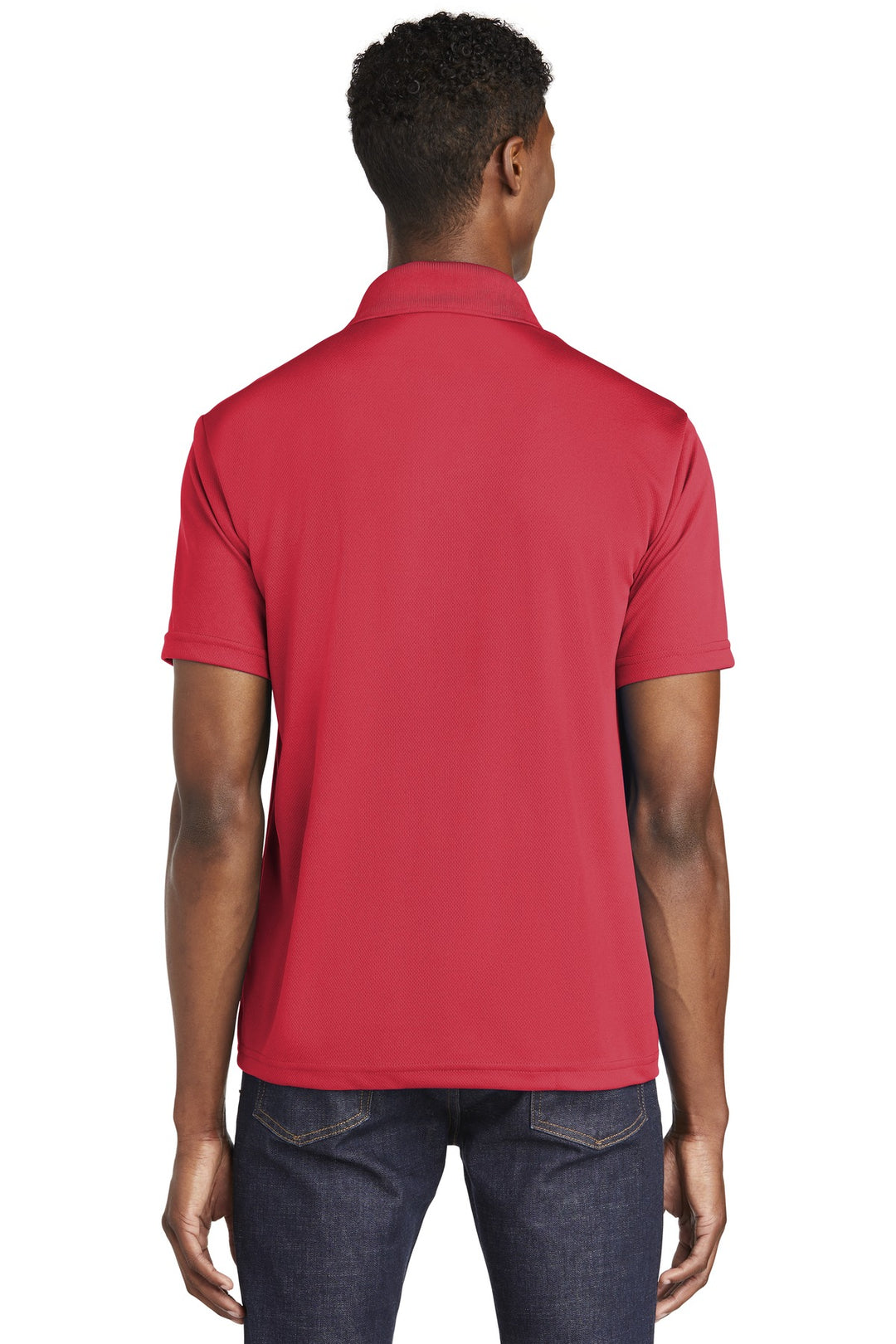 True Red Sport-Tek PosiCharge RacerMesh Polo. ST640