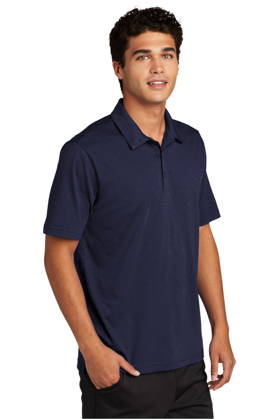 TrueNavy Sport-Tek PosiCharge Strive Polo ST530