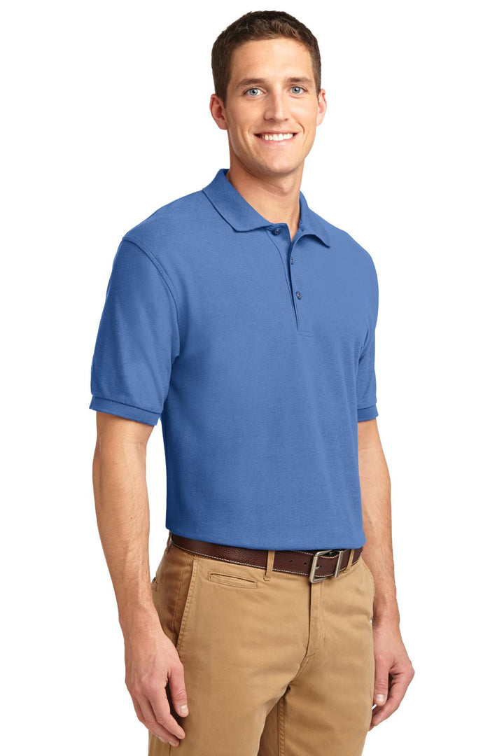 Ultramrne Blue Port Authority Silk Touch Polo K500
