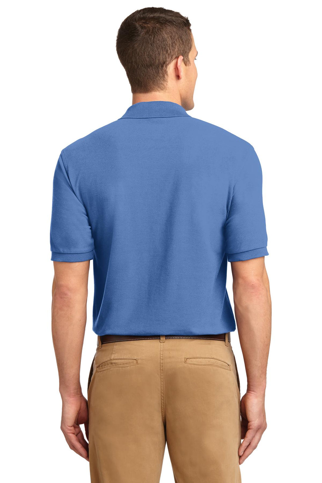 Ultramrne Blue Port Authority Silk Touch Polo K500