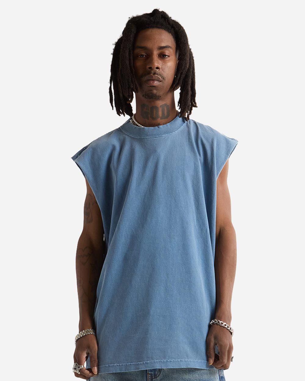 Unisex Garment-Dyed Muscle Tee - GMT  grouped