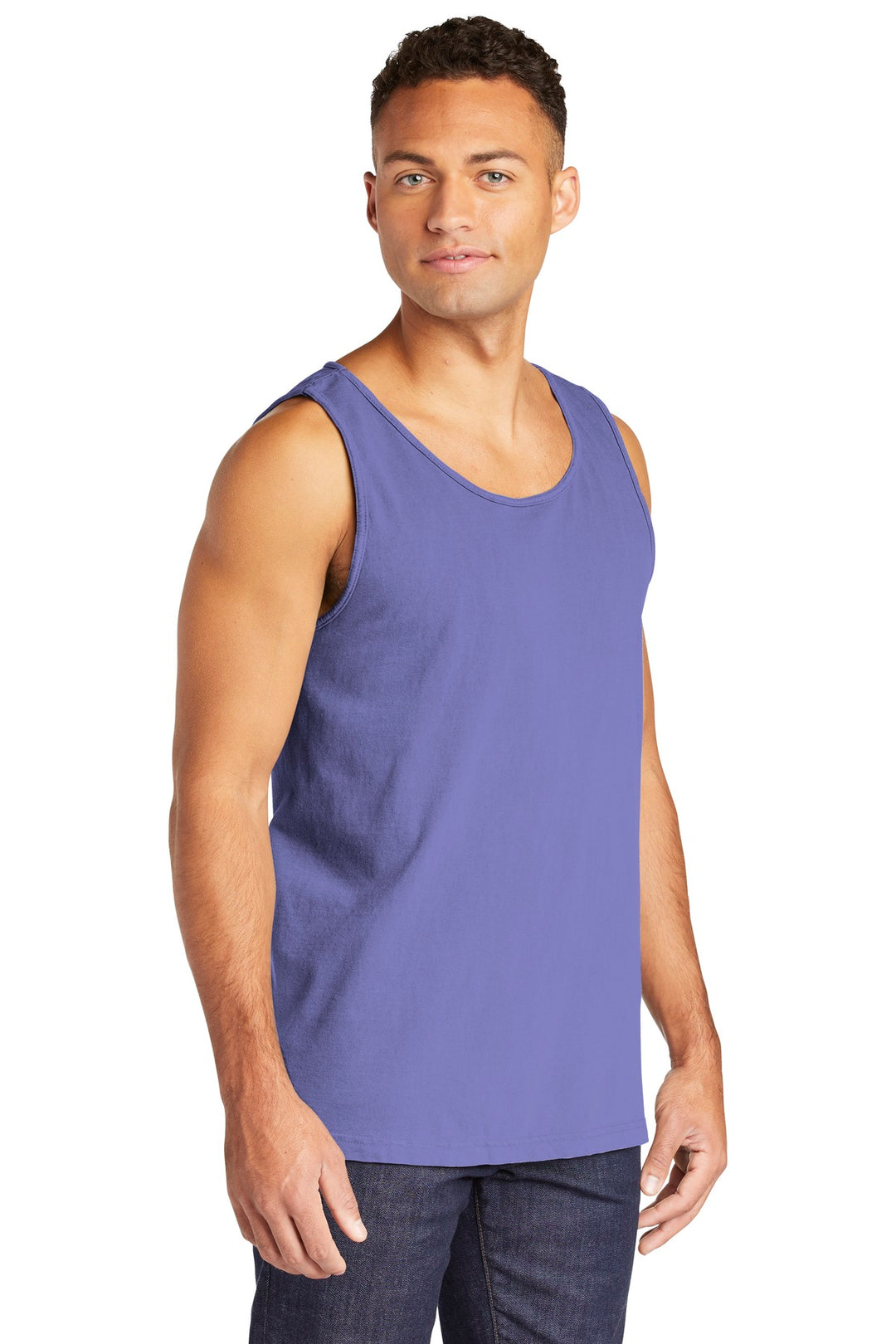 Violet COMFORT COLORS Heavyweight Ring Spun Tank Top. 9360