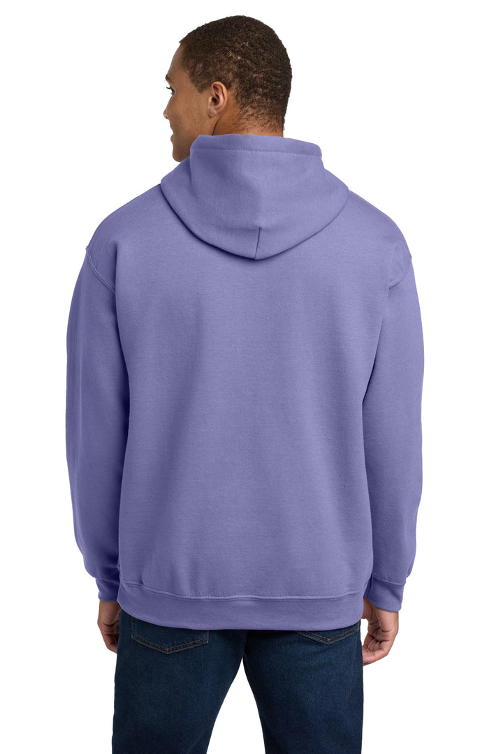 Violet Gildan - Heavy Blend Hooded Sweatshirt. 18500