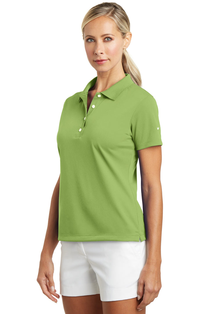 Vivid Green Nike Women's Tech Basic Dri-FIT Polo. 203697